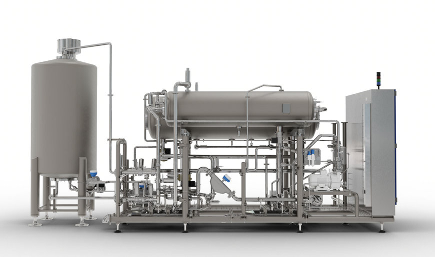 Optional features make beverage mixing more sustainable with Krones